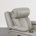 Light Gray Top Grain Leather