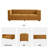 Andenne 89" Upholstered Sofa-995700444