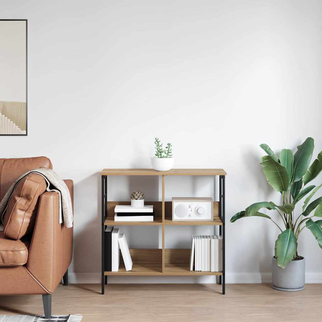 82cm W Steel Etagere Bookcase