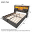 Upholstered Ottoman Storage Bed-1016711362