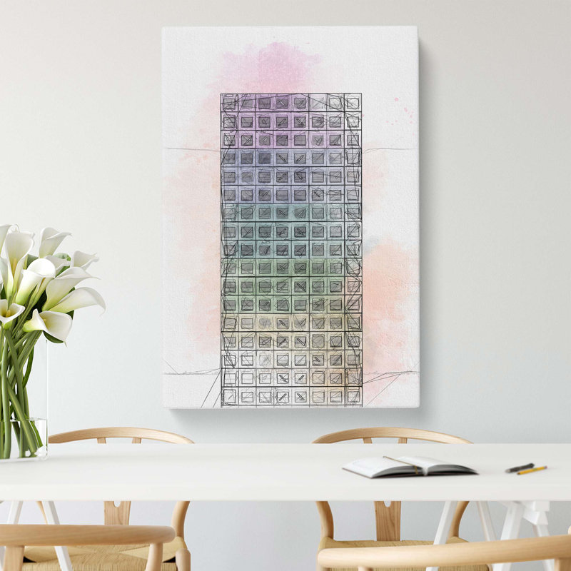 Sketching The Architecture Vol.42 - Wrapped Canvas, 60cm H x 40cm W x 3cm D