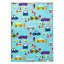 Tapis sarcelle / gris / jaune Walraven City Roads-849763466