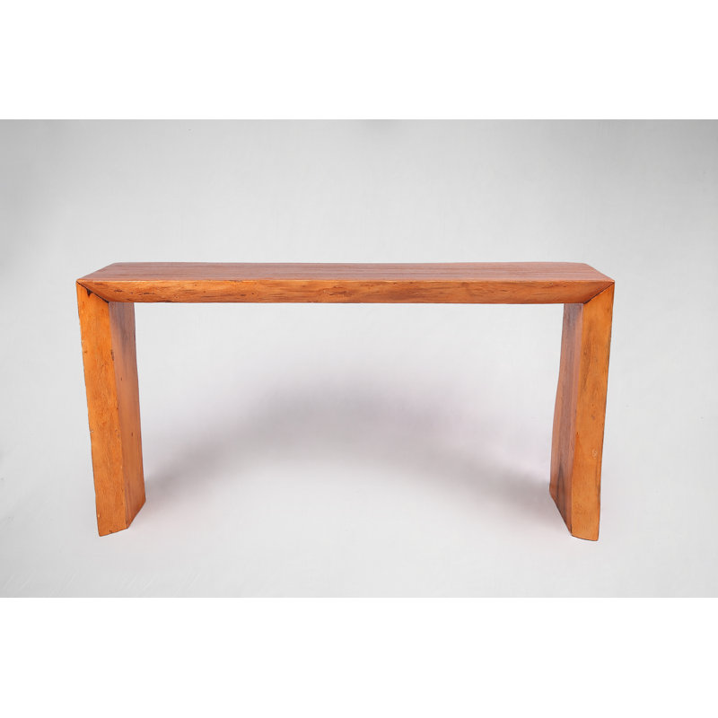 68.57'' W Solid Wood Console Table, Brown