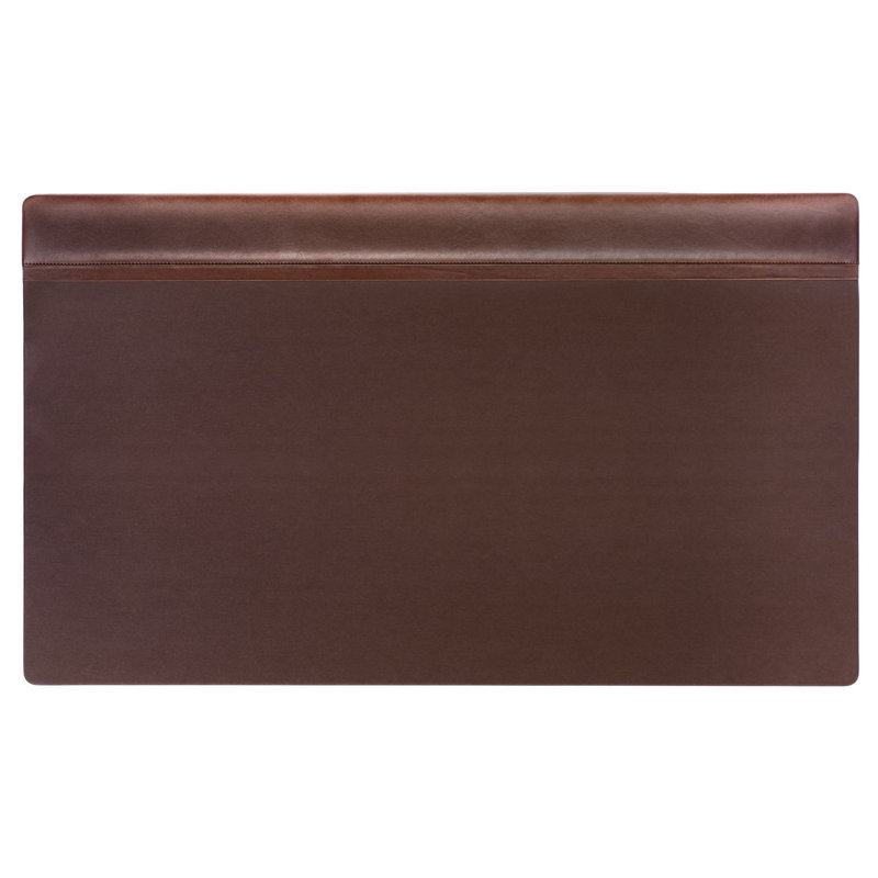 Bramfield Leather Desk Pad, Brown