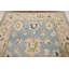 Tapis turc bleu fait à la main Oushak 9