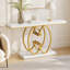 Console étroite de 140 cm (55 po), table d'appoint moderne pour canapé ou couloir