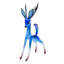 Sculpture Emalyne Little Blue Deer Alebrije