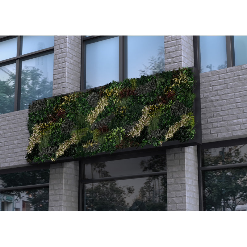 Faux Foliage Hedge
