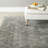 Strolling Garden Martha Stewart Viscos/Wool Rug in Gray-4211750