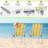 Yellow&Green Metal Folding Beach Chair(Set Of 2)