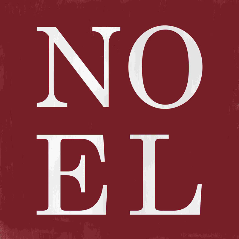 " Noel 3 ", 20" H x 20" W  