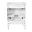 Meuble-lavabo de salle de bain avec lavabo, armoire de rangement à 2 niveaux, unité de lavabo simple autoportante-921394639