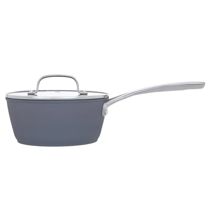 2.74L Aluminum Saucepan, Dark Slate