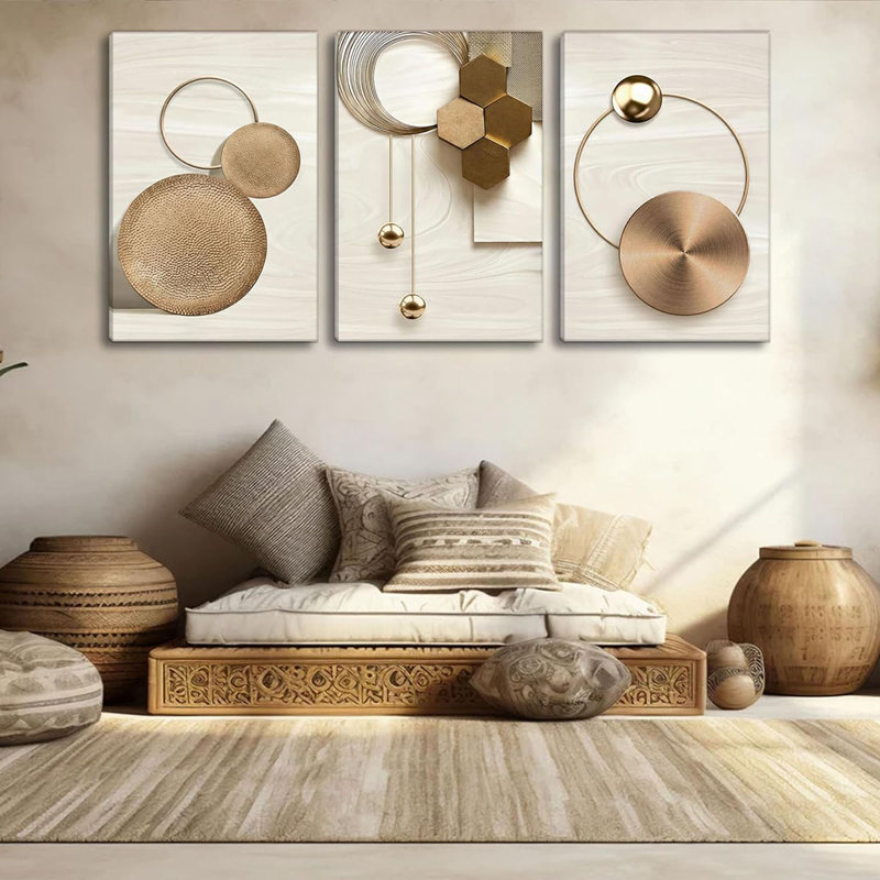 3 Piece Wrapped Canvas Print