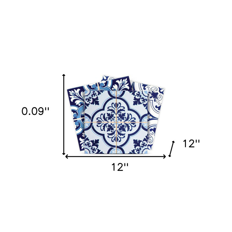 Carrelage mosaïque 12 po x 12 po Azul