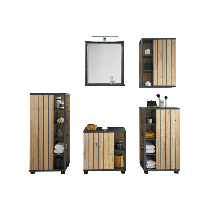 Marbleton Bathroom Storage Furniture Set