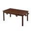 Table de jeu en bois massif avec plateau amovible pour 4 à 6 joueurs-128877125