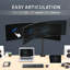 Vivo Single Ultrawide Monitor Extra Tall Desk Mount For Computer Screens To 49"