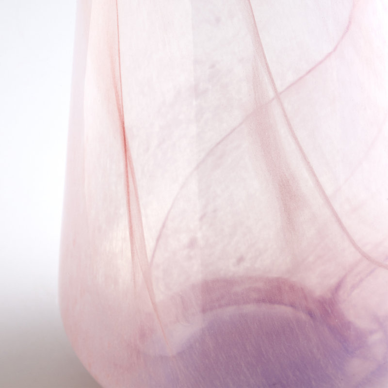 Atria Glass Table Vase, 18" H x 8" W x 8" D