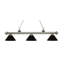 Luminaire suspendu linéaire à 3 lumières pour table de billard Chevelle-22737261-22737254-22737255
