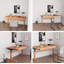 Bureau en acier au carbone de style cerisier original.-683415014