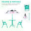 Lot de tables et chaises d'enfants