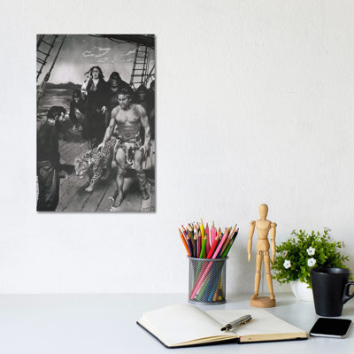 The Beasts of Tarzan, Chapter XVII 1 Piece Wrapped Canvas Painting