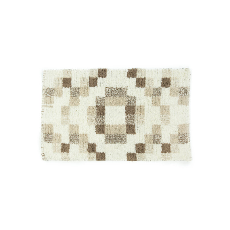 Glenfield Cotton Bath Rug, Natural