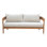 Bali 74'' Teak Outdoor Patio Sofa