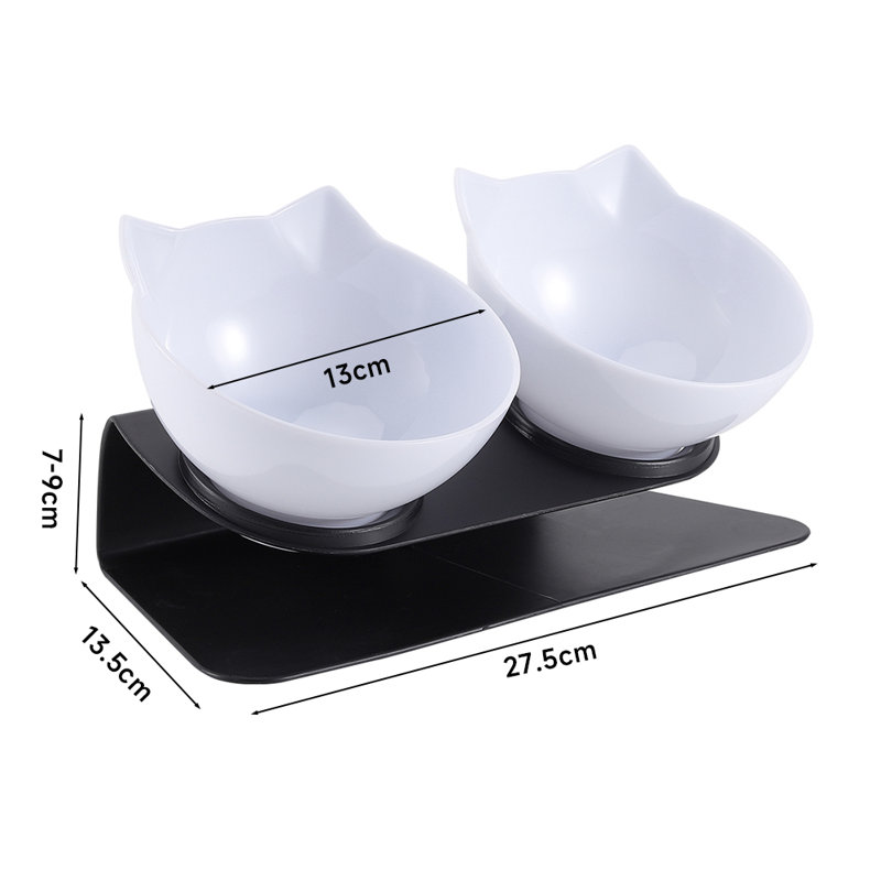 Elevated Feeder, Black/White
