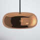 Single Light Glass Dimmable LED Pendant
