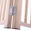 Clôture intérieure pour animaux 17,5 ", bois de pin, clôture pliable et polyvalente pour espaces, espace