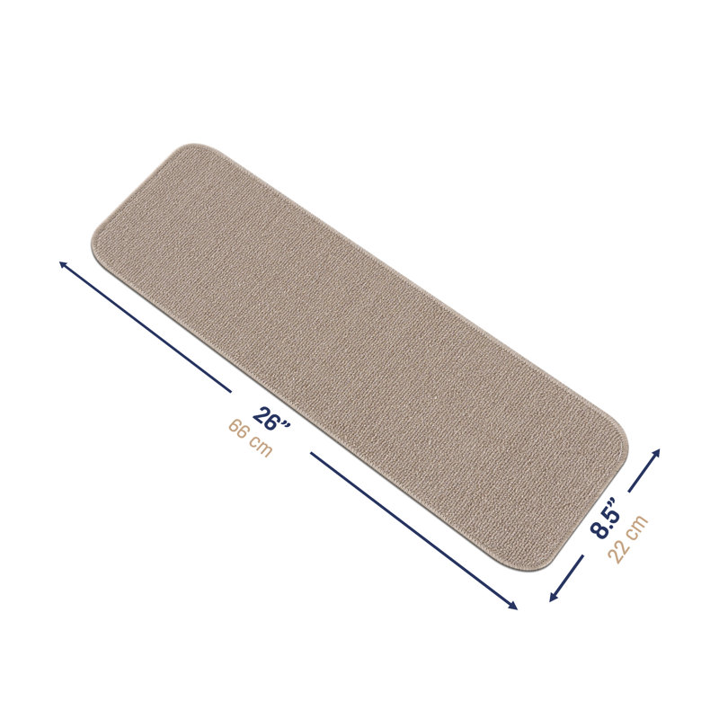 Tapis d'escalier Aoibheann, Beige