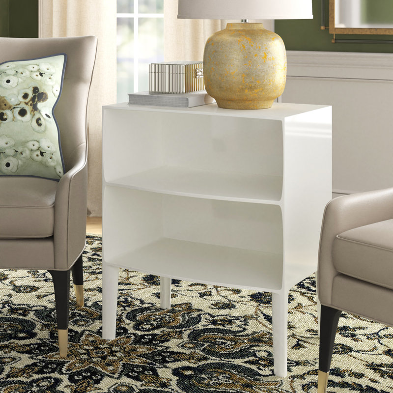 Ghost Buster End Table, White