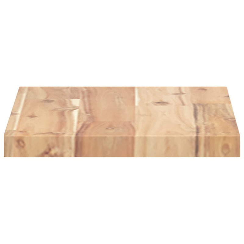 Alfie Solid Wood Table Top, Natural, 2cm H x 60cm W x 20cm D