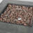 SQUARE IRON FIRE PIT-50 000 BTU