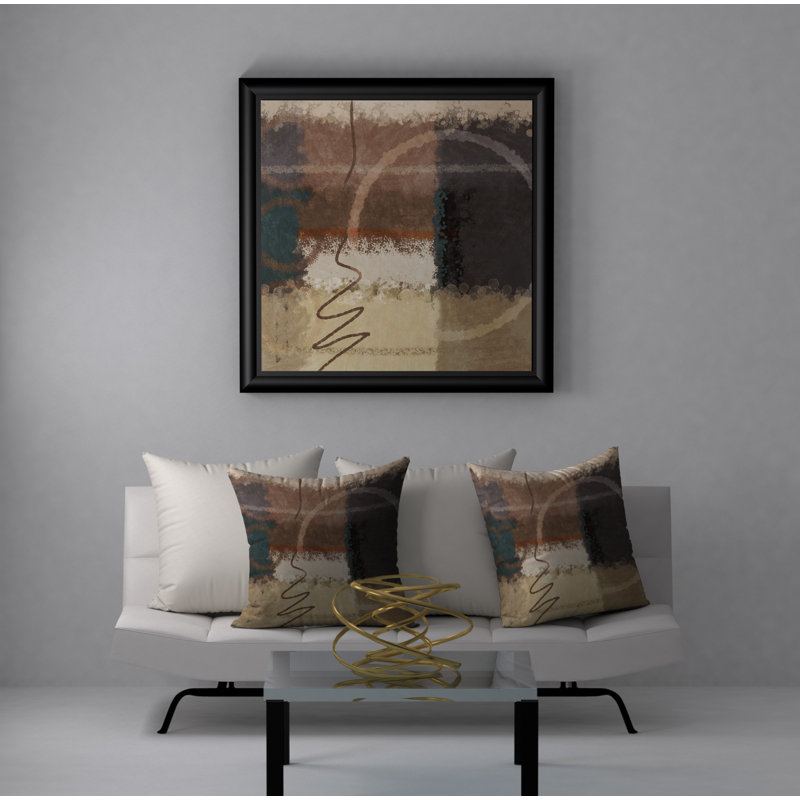 Housse de coussin carrée silencieuse et insert, 18" x 18"