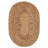Cokato Jute Geometric Round Placemat