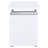 Modern White Office Desk With Ample Storage And A Chic Workspace Appearance Rectangular 3 Stylish Practical Design