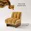 Fauteuil d'appoint moderne, fauteuil lounge rembourré avec base en bois massif, chaise d'appoint pour salon-2017794705