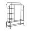 Eirny 120cm Rolling Clothing Rack