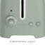 Dualit 2 Slice Lite Toaster - Sage-123990970
