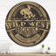 Wild West Rodeo - Horloge murale moderne en bois-63618523