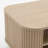 Cord Coffee Table with Storage Drawer and Open Shelf for Living Room-956279433