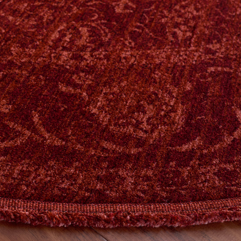 Tapis d'intérieur rétro Performance Overdye, Rond 6 pi 7 po