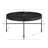 Soloman Wood Black Metal Coffee Table