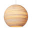 Scraplight Globe Recycled Cardboard Pendant Light - Moon-775375937-713681154