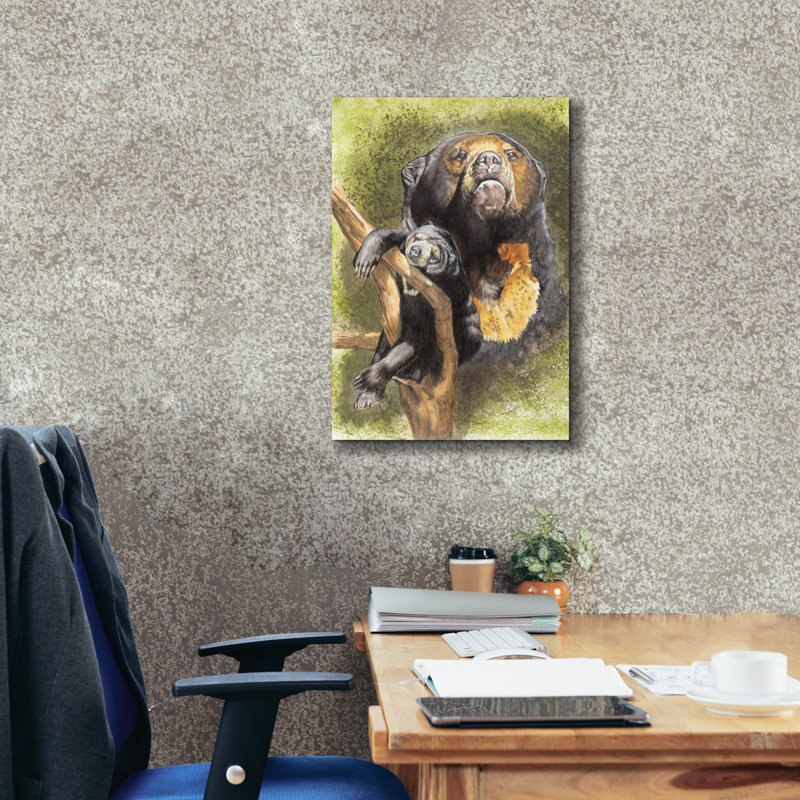 «Languid» par Barbara Keith, art mural sur toile, H 26 po x l 18 po x P 0,75 po