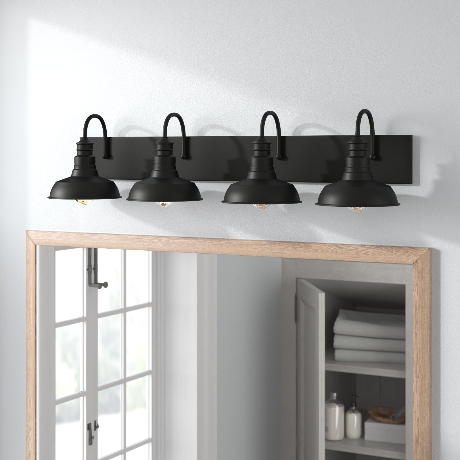 Hale 4 Light Dimmable Vanity Light