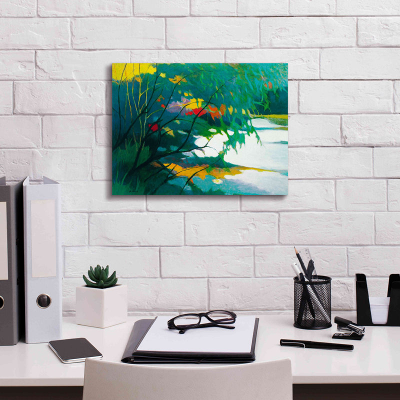 «Noonday Dreams» par Tadashi Asoma, art mural sur toile, H 12 po x l 16 po